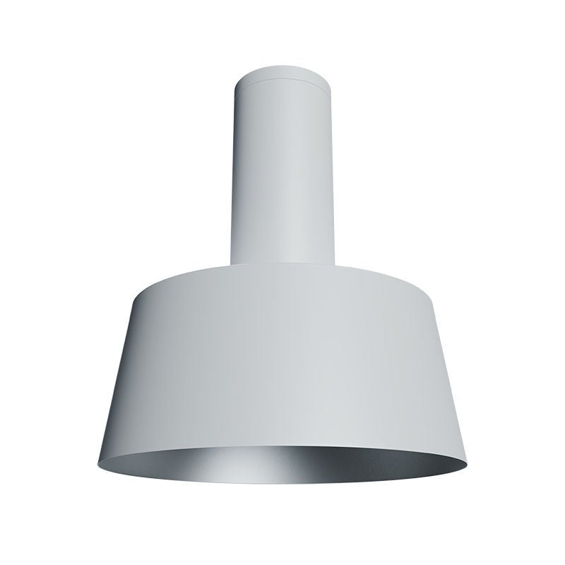 Westgate CMC4 - FS14 - WS - KIT CMC4 14in Flat Shade, White/Silver, 9W/12W/15W, 30K/ 40K/ 50K - Sonic Electric