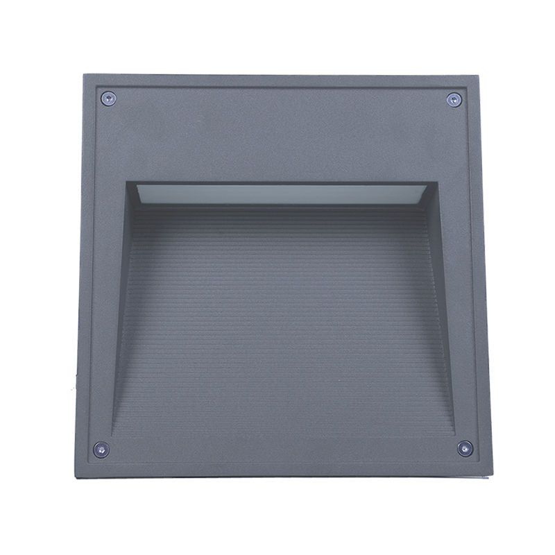 Westgate Commercial Large Wall/Step Lights, 25W, 5000K, Led Outdoor Light - Graphite - Sonic Electric
