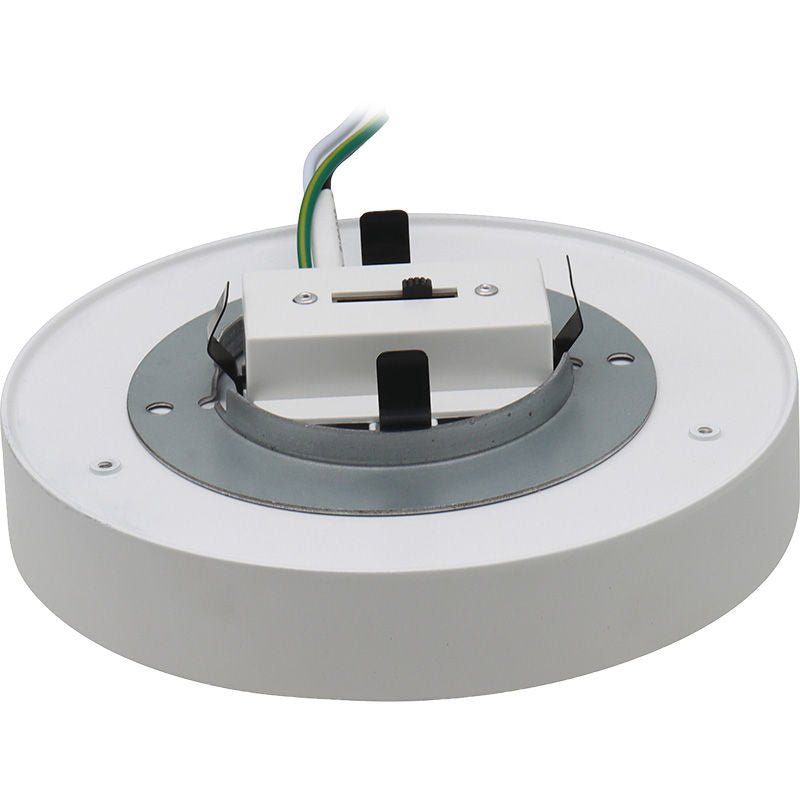 Westgate Edge - Less Architectural Flush Mount, 10W, 5000K, Led Retrofit Trim and Disk - White - Sonic Electric