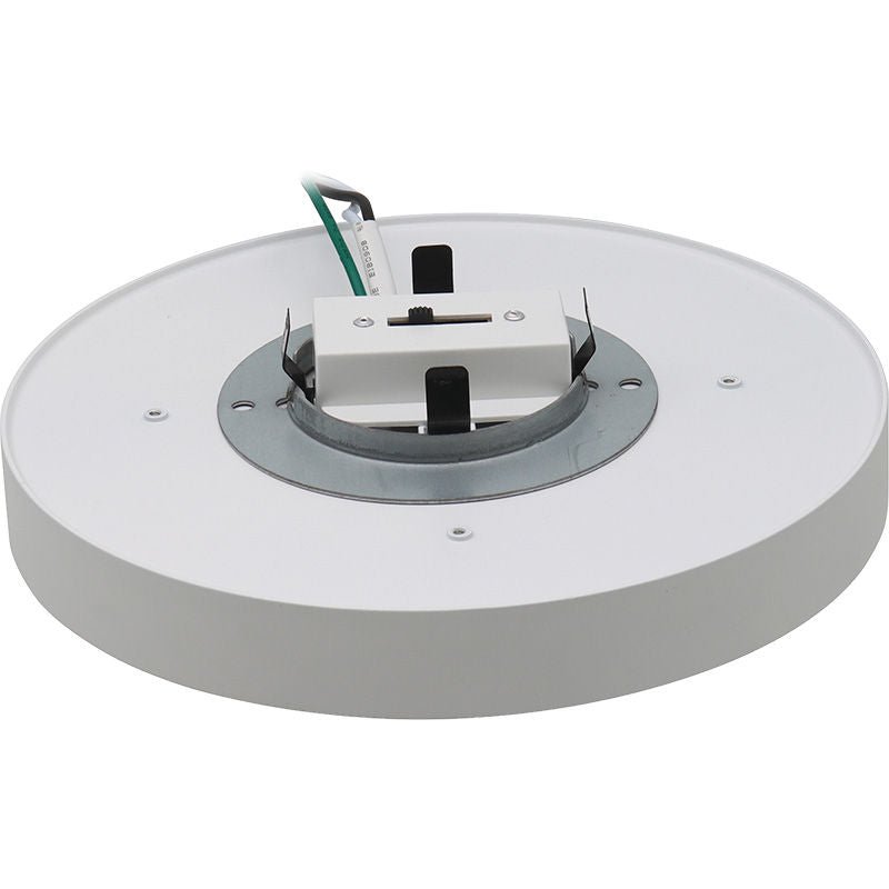 Westgate Edge - Less Architectural Flush Mount, 20W, 5000K, Led Retrofit Trim and Disk - White - Sonic Electric