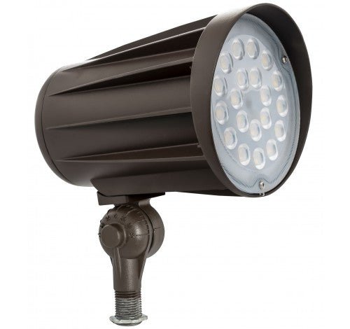 Westgate FLD2 - 42W - 50K - D - KN, Westgate LED Bullet Flood Light 120 - 277V - 15W, 28W, 42W or 50W with 1/2" Knuckle - Silver - Sonic Electric