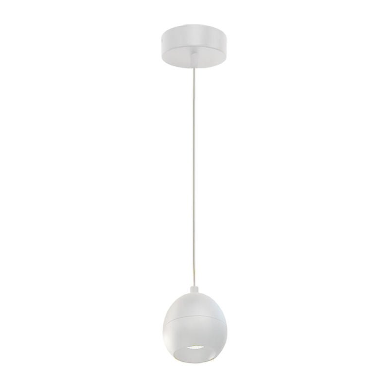 Westgate LCFK - MCTP - WH 6" Diameter Commercial/Residential Coconut Pendant with 6ft. Adj. Cord, 6W/9W/12W, 30K/40K/50K - White - Sonic Electric