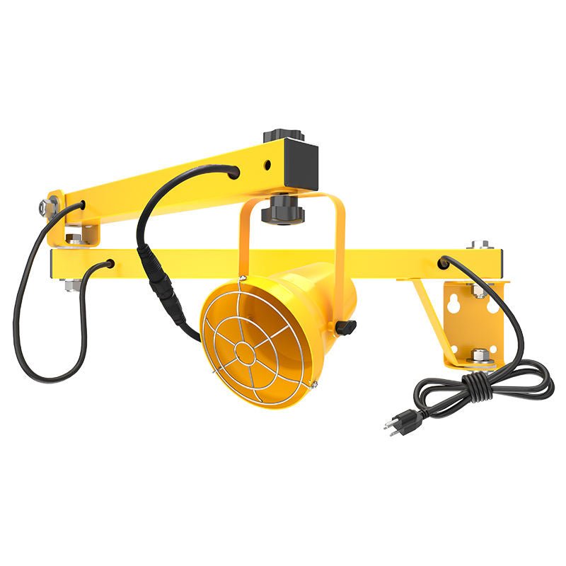 Westgate Loading Dock for Par Lamps with 1Ft. Wp Connector & 40" Bracket Yellow Led Outdoor Light - Sonic Electric