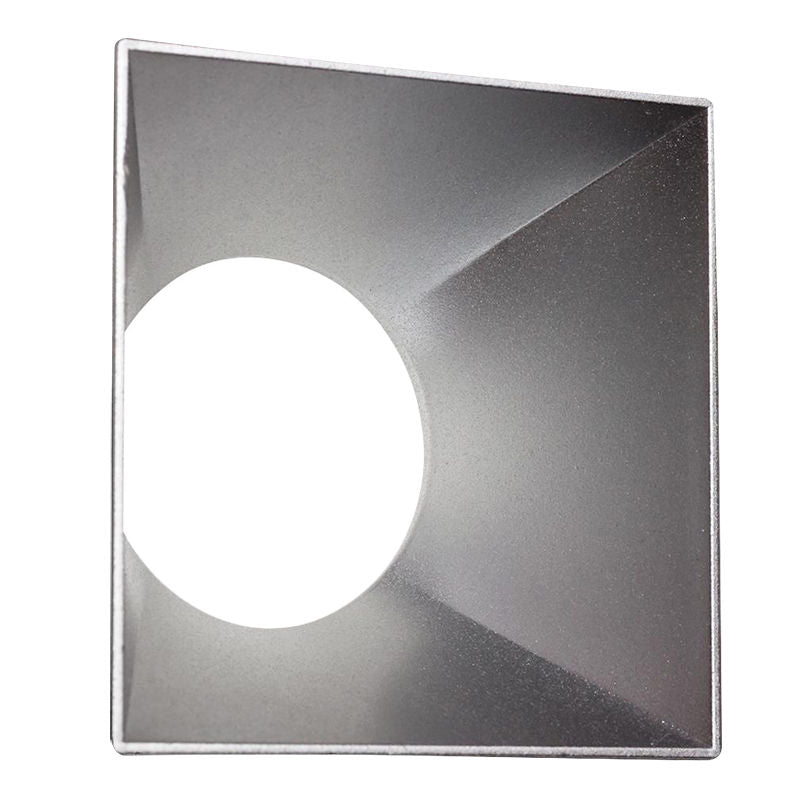 Westgate LRD - TL - 10W - MCT5 - 4S - HZ LED 4" Square Architectural Trimless Recessed Lights, 10W, 27K/30K/35K/40K/50K - Matte Silver - Sonic Electric