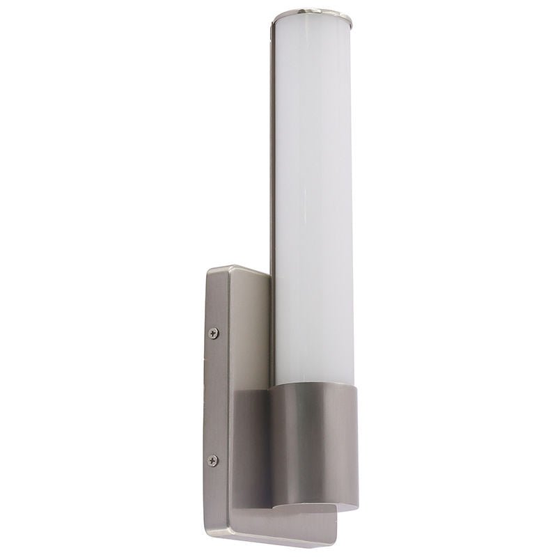 Westgate LVD - WS - MCT5 - BN LVD Architectural LED Multi - CCT Vanity Light with Tube PC Lens, 16W, 27K/30K/35K/40K/50K - Brushed Nickel - Sonic Electric