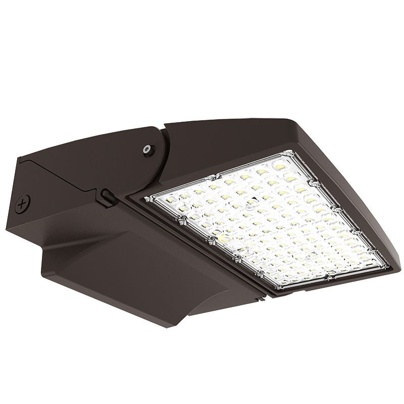 Westgate Modern Adjustable Wall Pack, 120W, 5000K, Led Outdoor Light - Powder Coat - Sonic Electric