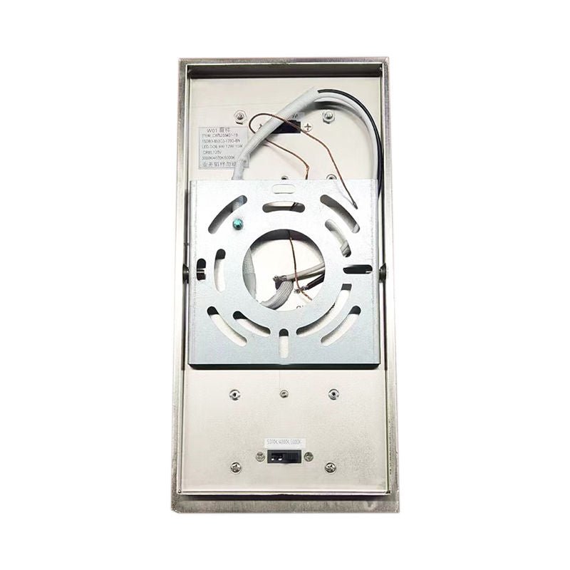 Westgate Modern Indoor Wall Sconce, 15W, 5000K, Led Light Bulbs - Brushed Nickel - Sonic Electric