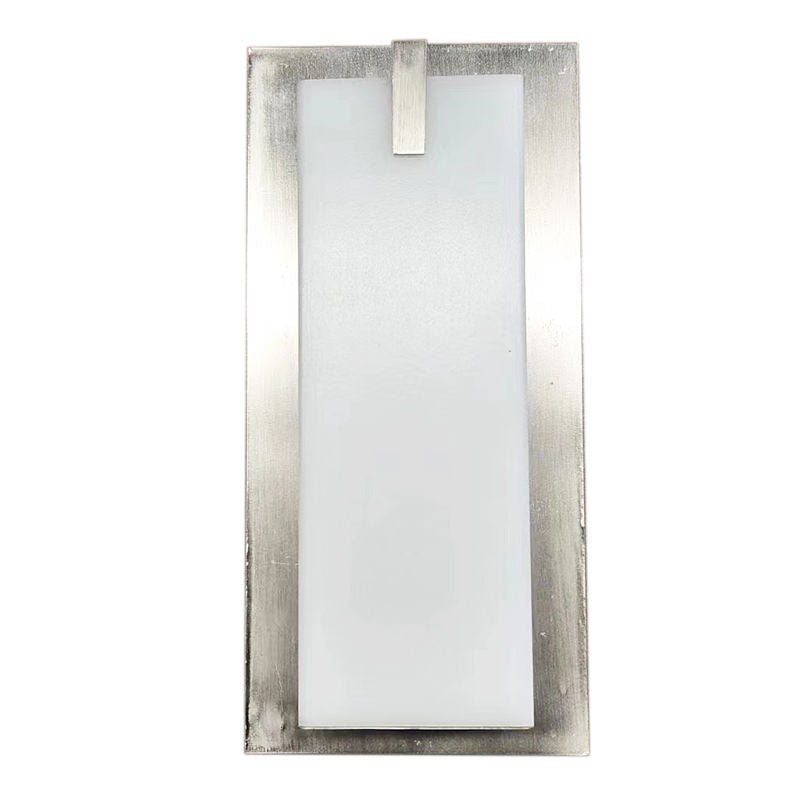 Westgate Modern Indoor Wall Sconce, 15W, 5000K, Led Light Bulbs - Brushed Nickel - Sonic Electric