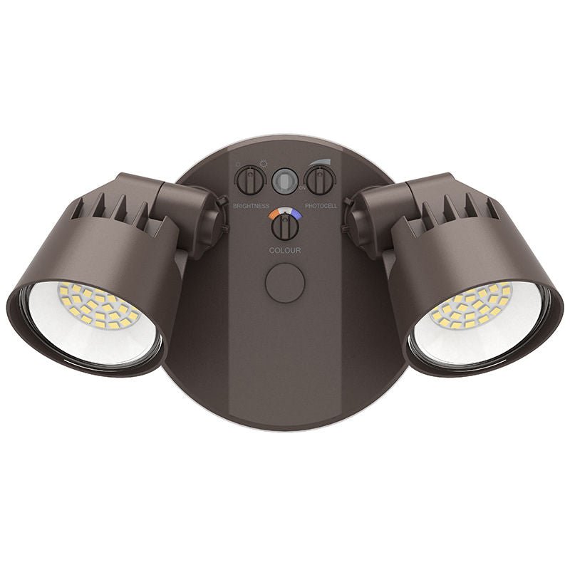 Westgate No - Sensor X - Gen Advance Security Lights, 20W, 5000K, Led Outdoor Light - Bronze - Sonic Electric