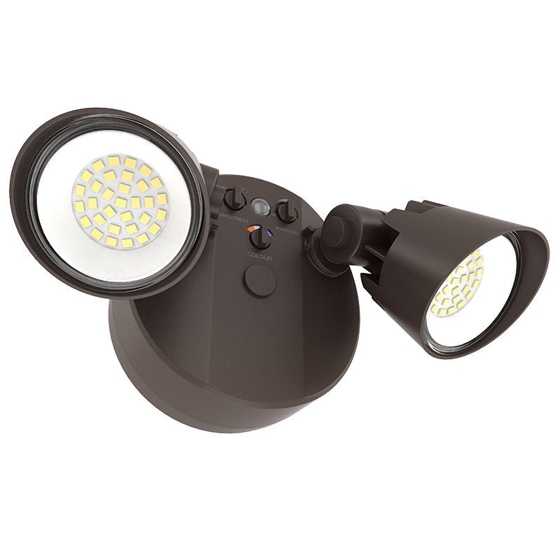 Westgate No - Sensor X - Gen Advance Security Lights, 20W, 5000K, Led Outdoor Light - Bronze - Sonic Electric
