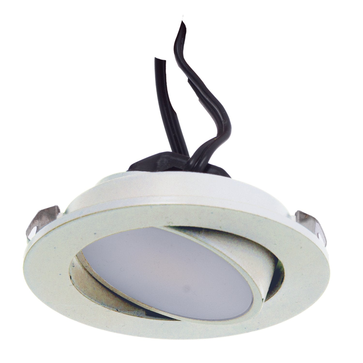 Westgate PL120ADJ - 50K - WH, 120V 4.5W 3" Round Adjustable LED Puck Light, 250 Lumens - Oil Rubbed Bronze - Sonic Electric