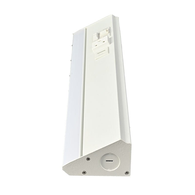 Westgate PSAL - 42 - 4R - MCT5 - WH 42in Angled 4 - rec Power Strip and Uc Light 20a 1275lm Cr90 5cct - White - Sonic Electric