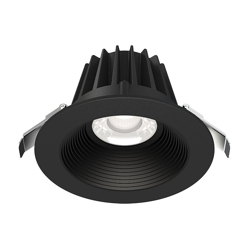Westgate RDL4S - SB - MCT5 - BK 4" Round LED Snap - In Recessed Lights, 15W, 27K/30K/35K/40K/50K - Sonic Electric