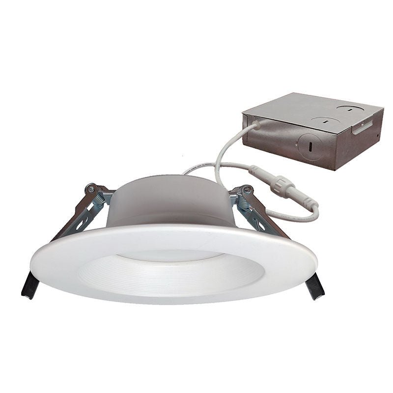 Westgate RDL6S - BF - MCT5 - WH 6" Dim - to - Warm Canless Baffle Deep Recess Light, 14W, 27K/30K/35K/40K/50K - White - Sonic Electric