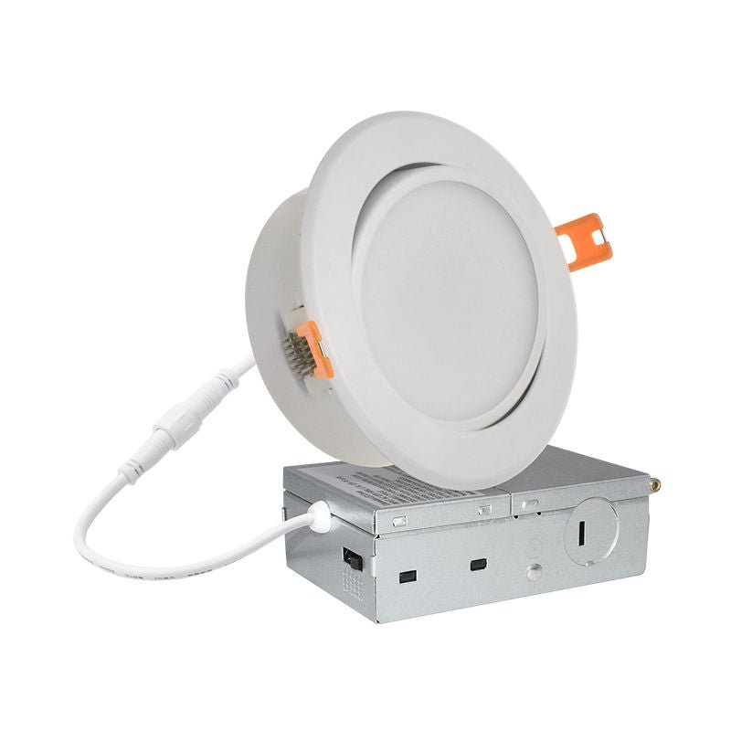 Westgate RSL4 - ADJ - G2 - MCT5 4in Round Multi - color Temp. Ad, 9W, 27K/30K/35K/40K/50K - White - Sonic Electric