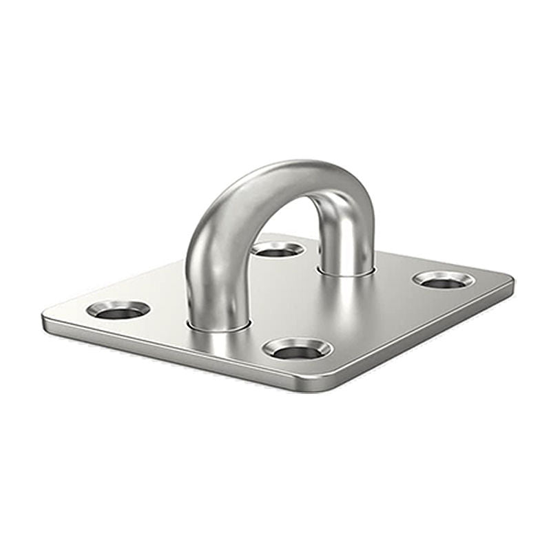 Westgate SCL - PEP - M8 Pad Eye Plate Staple Hook, Size M8, 2in. x 1.5in. Stainless - Sonic Electric