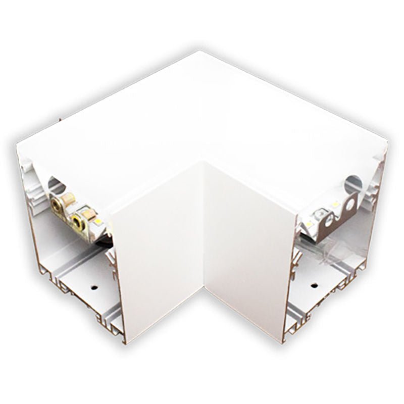 Westgate SCX - L - 30K LED 2 - 3/4" Superior Architectural Seamless Linear Corner Fixtures, L Shape - White - Sonic Electric