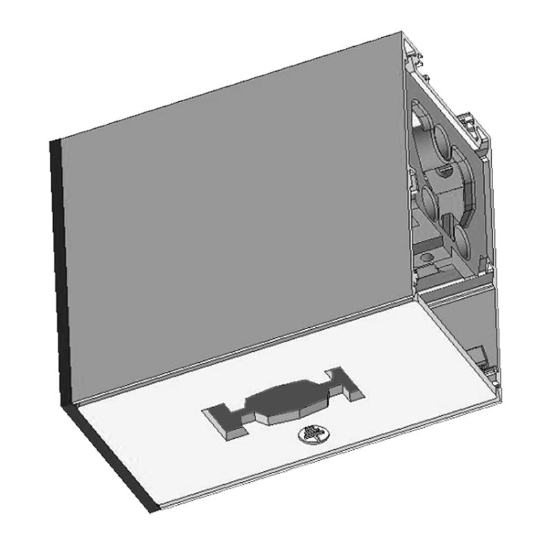 Westgate SCX2 - TRACK - H - WH SCXA2 Tack Light Socket End Extension H - Type - White - Sonic Electric