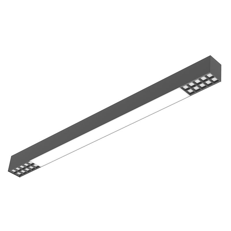 Westgate SCXA - 2FT - 20W - MCTP - CD - BB Architectural 2 - 3/4" Optics & Combines - Distribution Linear with Multiple Aperture Options, 10W/15W/20W, 30K/35K/40K/50K - Matte Black - Sonic Electric