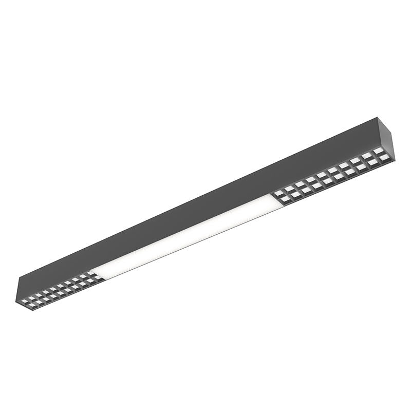 Westgate SCXA - 8FT - 80W - MCTP - CD - BB Architectural 2 - 3/4" Optics & Combines - Distribution Linear with Multiple Aperture Options, 60W/70W/80W, 30K/35K/40K/50K - Matte Black - Sonic Electric