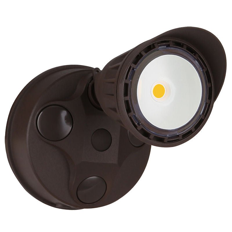Westgate SL - 10W - MCT - BZ - D LED Multi - Color Temperature Security Lights with Optional Motion Sensor or Photocell, 10W, 30K/40K/50K - Oil - Rubbed Bronze - Sonic Electric