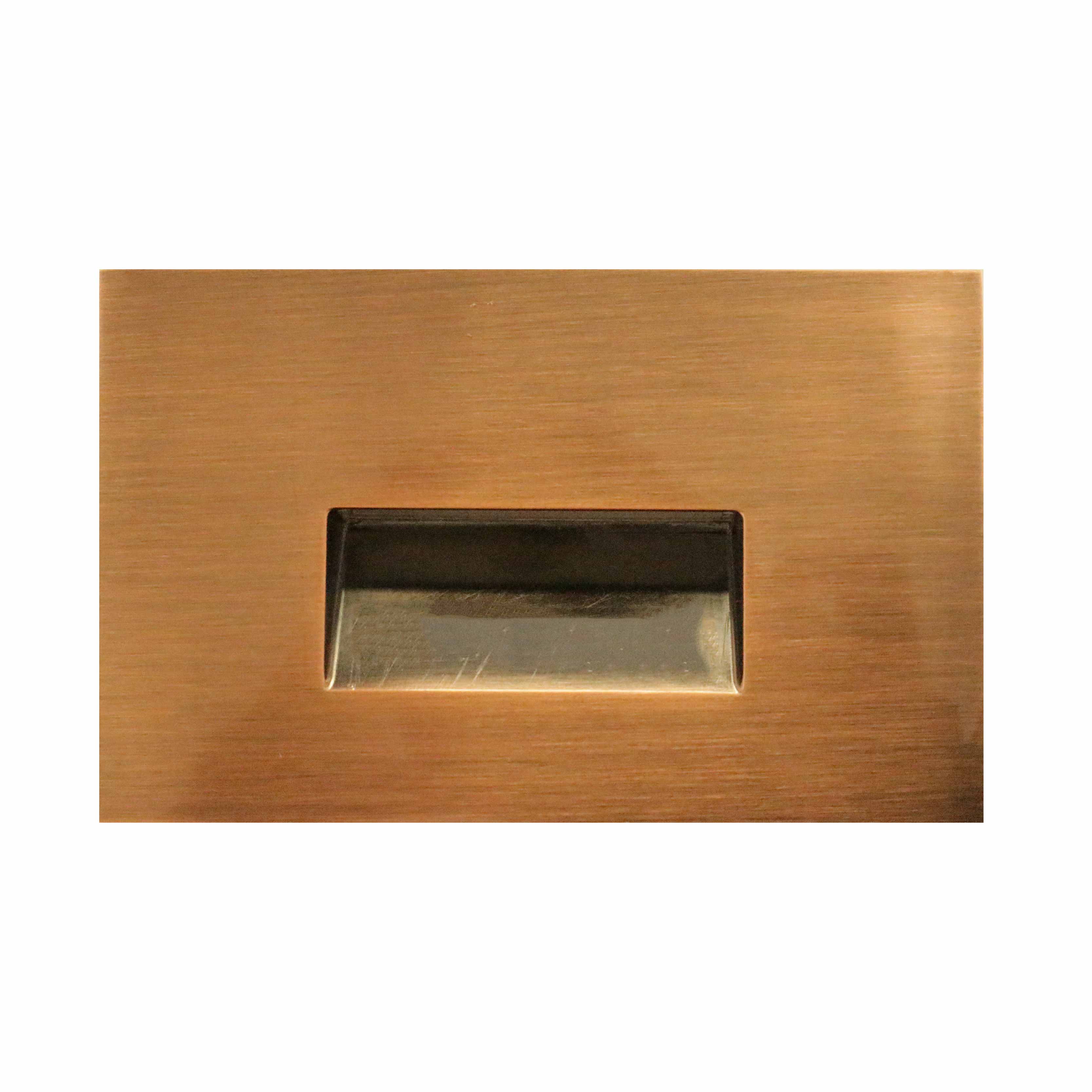 Westgate SLEA - 12V - 50K, Westgate Polycarbonate LED Step Light - Oil - Rubbed Bronze - Sonic Electric