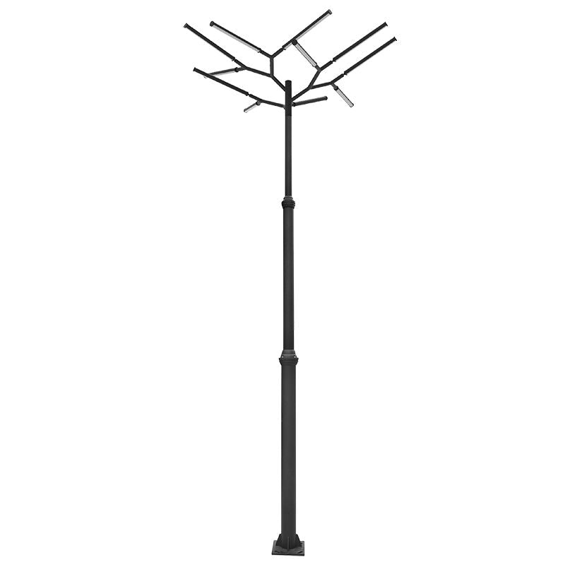 Westgate TOL - REDWOOD - BK Tree of Light, A Natural Designer Light Structure for Open Areas, 275W, 30K/40K/50K - Black - Sonic Electric