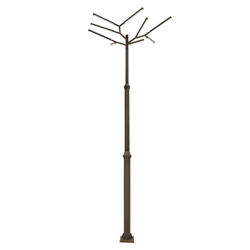 Westgate Tree of Light, A Natural Designer Light Structure for Open Areas, 225W, 3000K/4000K/5000K, Led Outdoor Light - Bronze - Sonic Electric