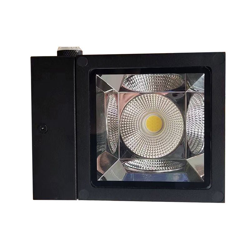 Westgate Up - Down Selectable Cube Wall Light, 18W, 5000K, Led Outdoor Light - Black - Sonic Electric