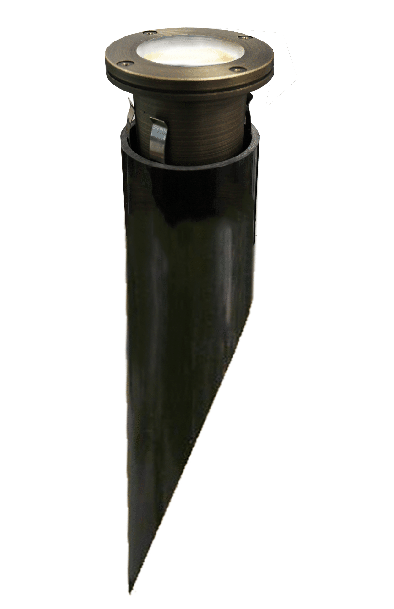 Westgate WL - 137 - BZ, Westgate 5W 3000K LED Well Light With Sleeve - Black, Bronze - White - Sonic Electric