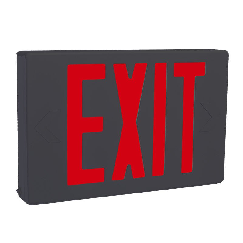 Westgate XT - RCRB - EM LED Exit Sign With Emergency Battery Backup - Sonic Electric
