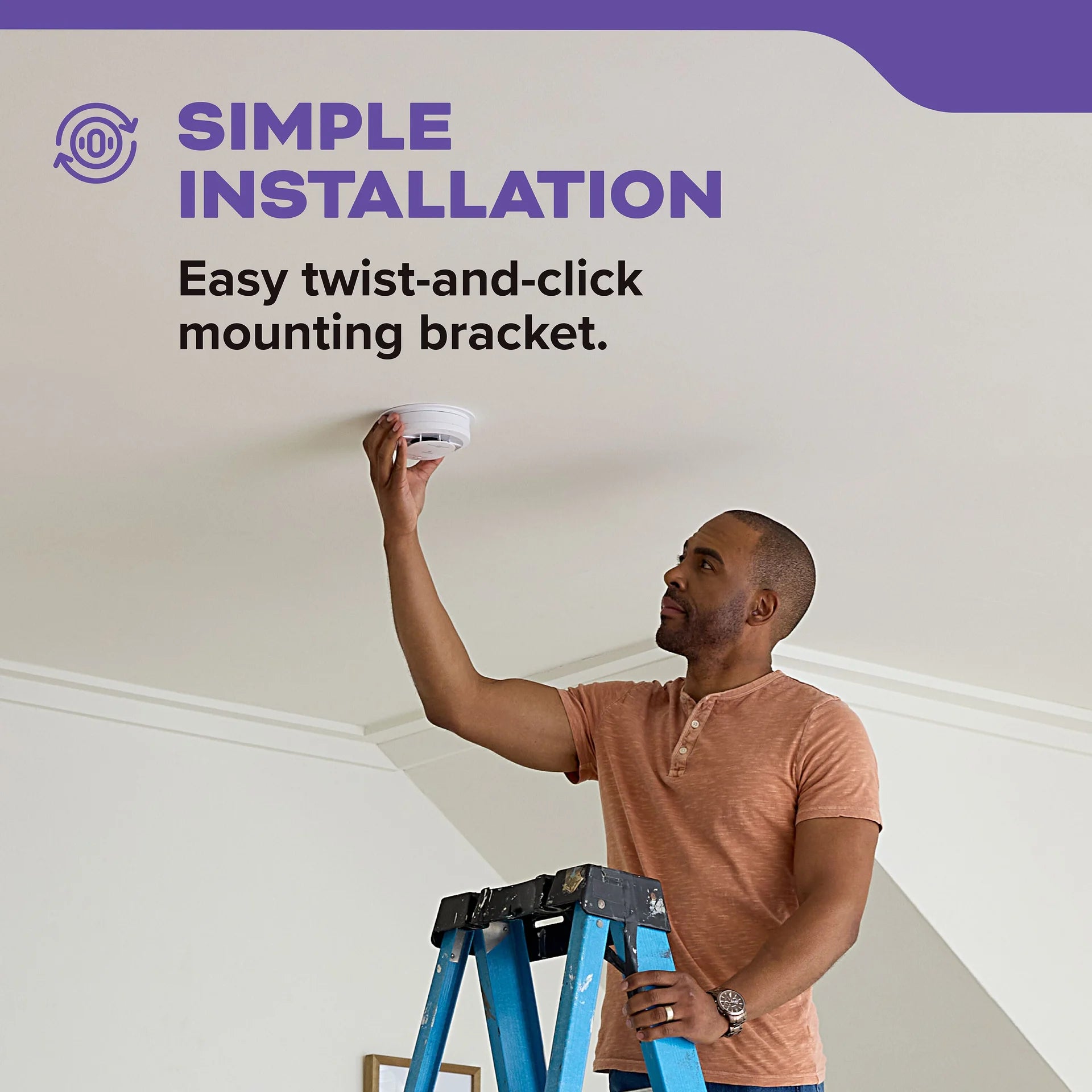 Kidde 30CUA10 DETECT Combo Smoke + CO Alarm, Hardwired with 10-Year Backup Battery