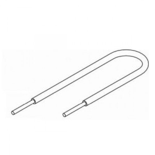 Orbit WTSO-8-BLK 8" #12 Solid Wire Tail - Black