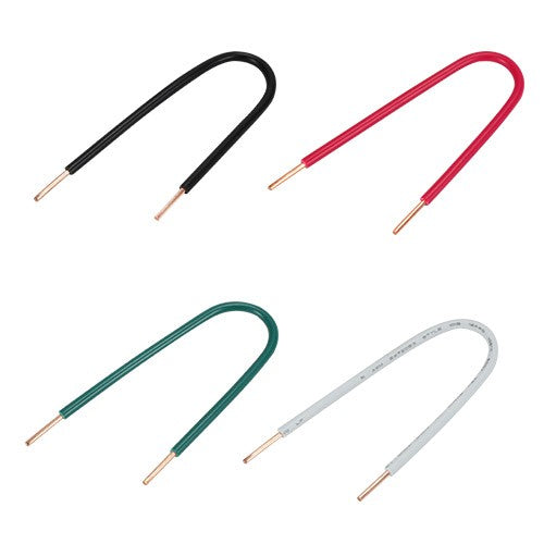 Orbit WTSO-8-BLK 8" #12 Solid Wire Tail - Black