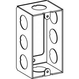 1-7/8 Deep, 1-Gang Welded Handy Extension Ring With 1/2 KO - Sonic Electric