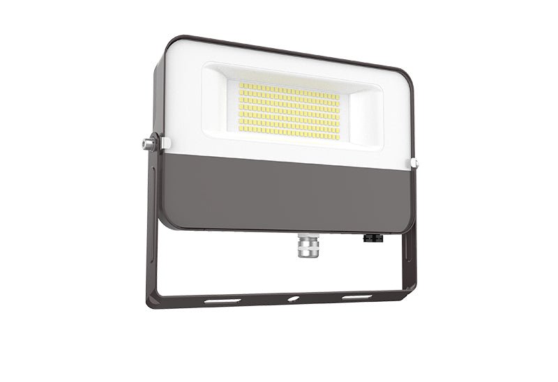 120V 15W Compact LED Flood Light Trunnion - Dark Bronze, UL Listed