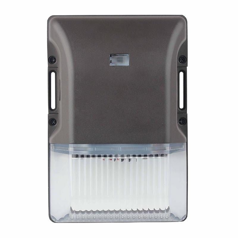 15W-30W LED Wall Pack with 3-Color Temperatures and Photocell - Multiple Finishes