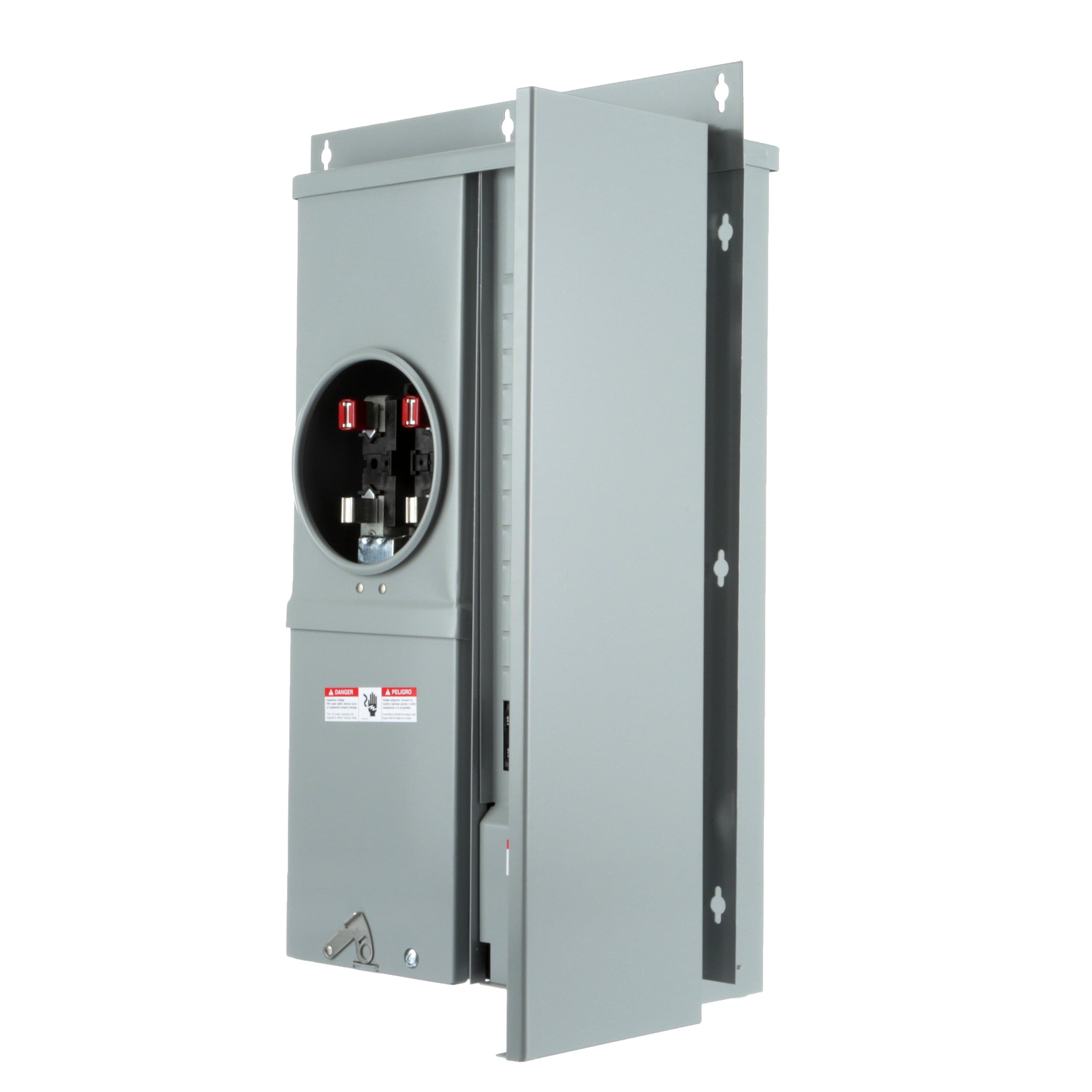 200 Amp 12-Space 12-Circuit Underground Flush Meter Load Center Combination - Sonic Electric