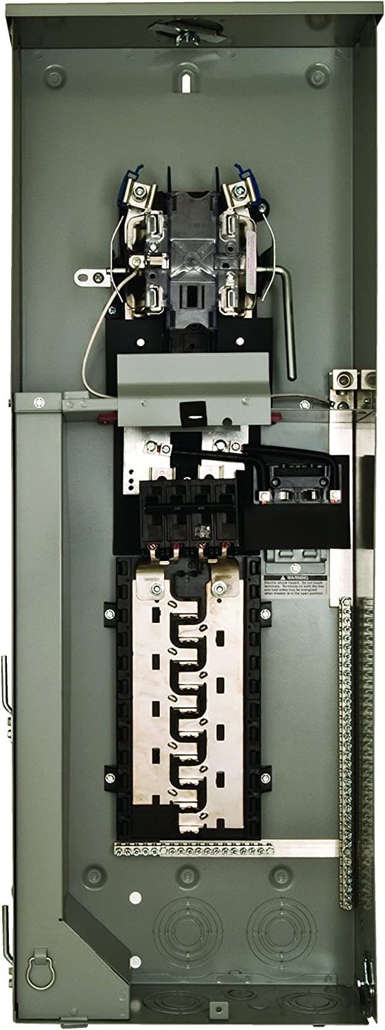200-Amp 20-Space 40-Circuit Lever Bypass Solar Ready Meter-Load Center Combination - Sonic Electric