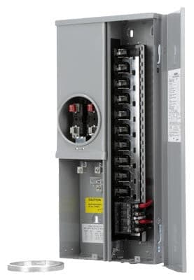 200 Amp 20-Space 40-Circuit Underground Surface Meter Load Center Combination - Sonic Electric