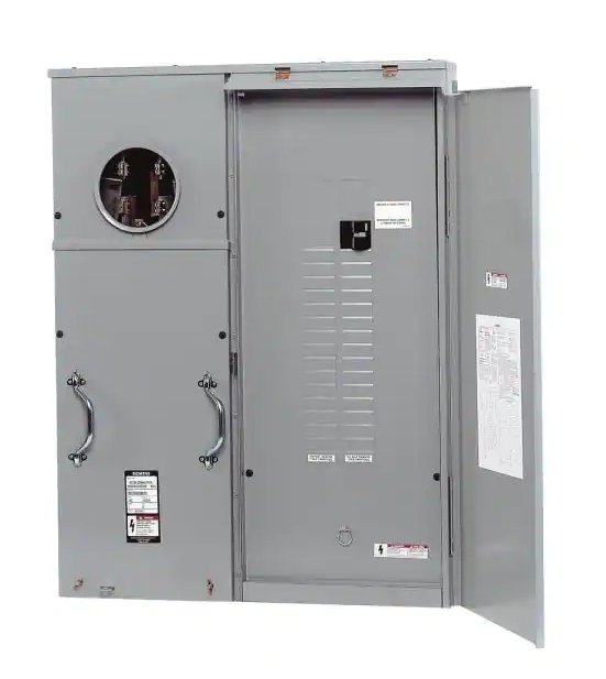 400 Amp 30-Space 42-Circuit Flush Mount Underground Feed Meter Load Center Combination - Sonic Electric