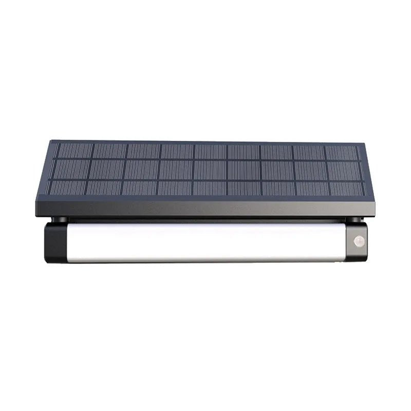8W Solar LED Wall Pack - 3000K, 1000 Lumens - Sonic Electric