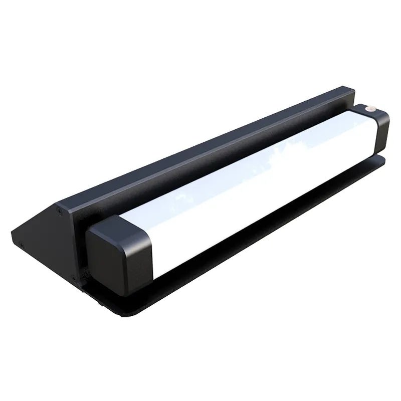 8W Solar LED Wall Pack - 3000K, 1000 Lumens - Sonic Electric