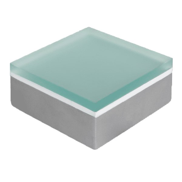 ABBA 12V 1.3W Dimmable Tempered Glass LED Brick Light - RGBW or Warm White - Sonic Electric