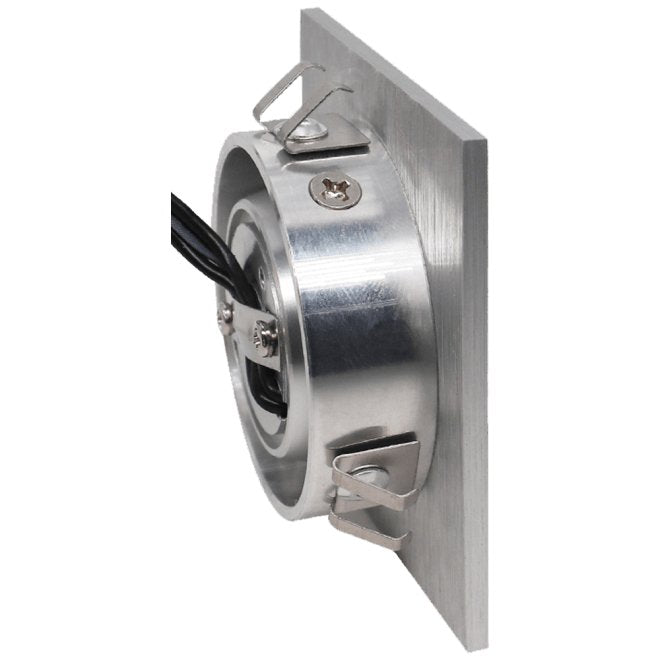 ABBA 12V 1.5W Aluminum Square LED Cabinet Downlight - Multiple Color Temperatures/Finishes - Sonic Electric
