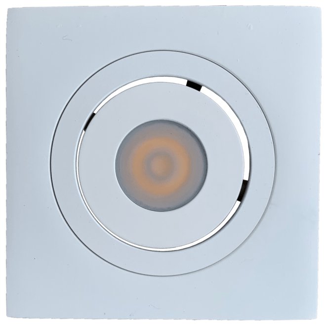 ABBA 12V 1.5W Aluminum Square LED Cabinet Downlight - Multiple Color Temperatures/Finishes - Sonic Electric