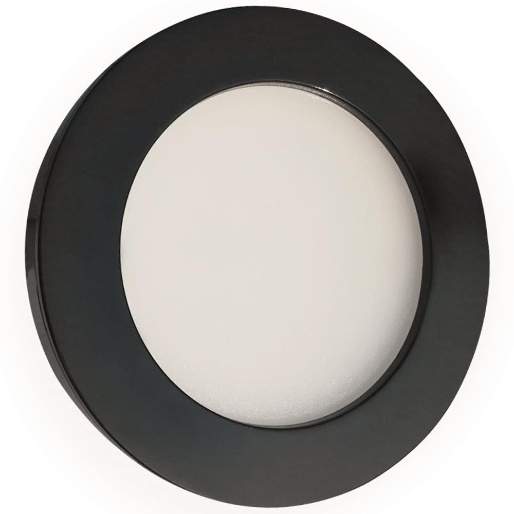 ABBA 12V 1.8W Round LED Cabinet/Puck Light - Multiple Finishes/Color Temperatures - Sonic Electric