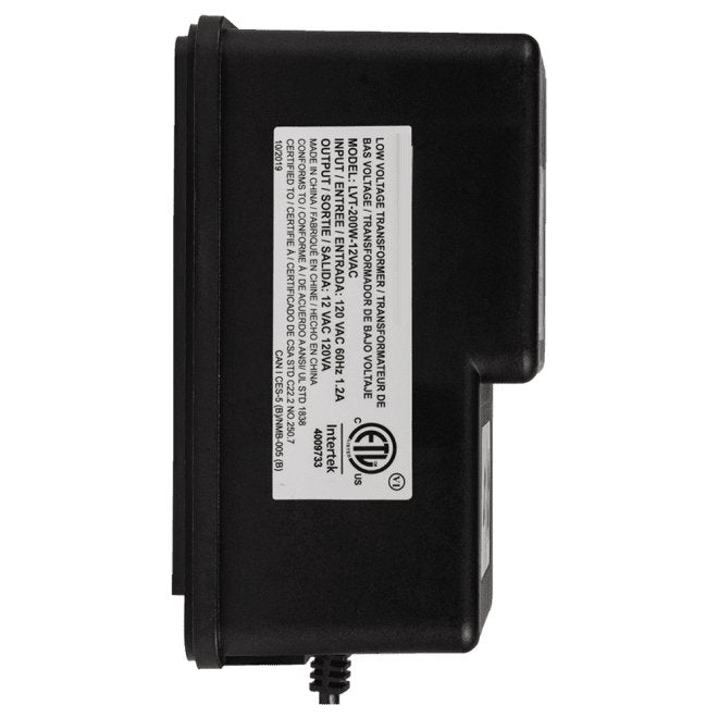 ABBA 12V 200W Digital Plastic Transformer - Sonic Electric