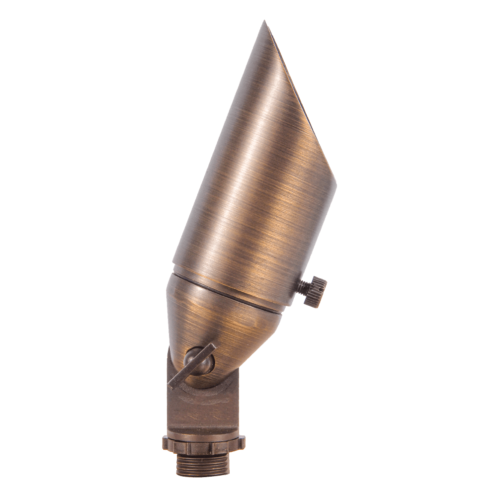 ABBA 12V 3-12W Adjustable Cast Brass LED Spot Light - 3000K, Warm White - Sonic Electric