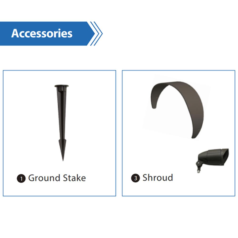 ABBA 12V 30W Aluminum RGBW LED Spot Light with Remote Control - Sonic Electric